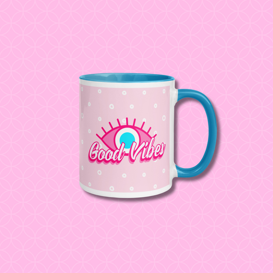 Pinky Vibes Mug with Color Inside
