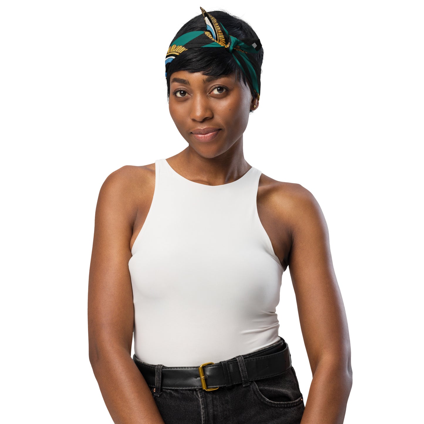 Zebra Eye All-over print bandana