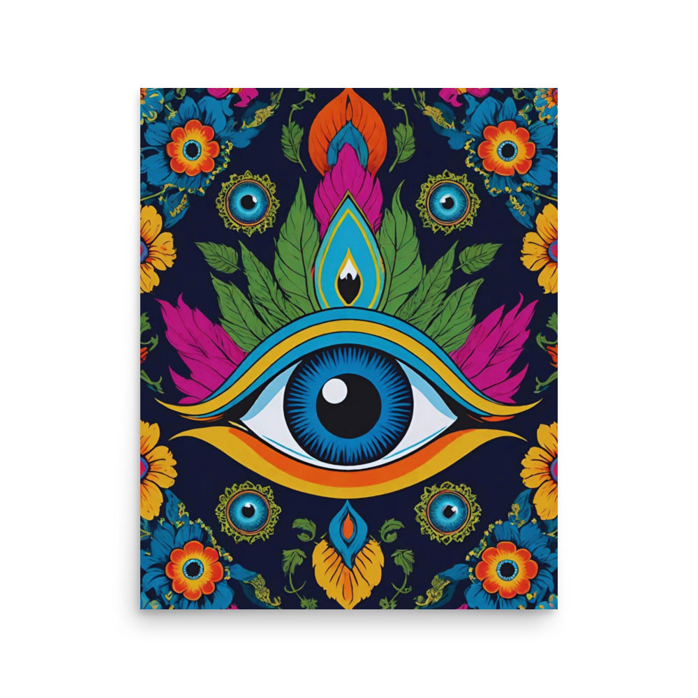 Spring Eye Poster