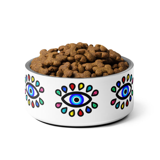 Colorful Eye Pet bowl