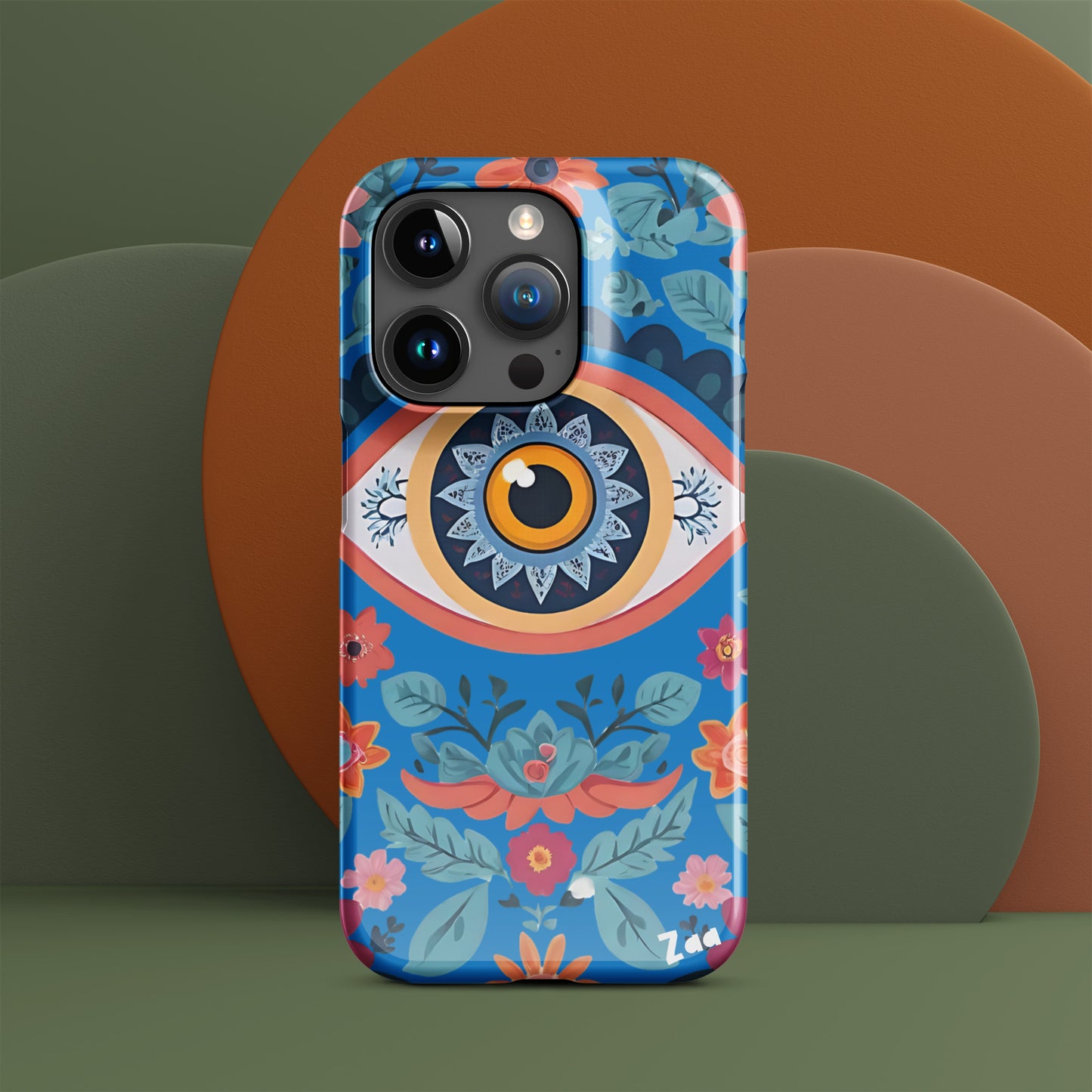 Floral Dream Blue Snap case for iPhone®
