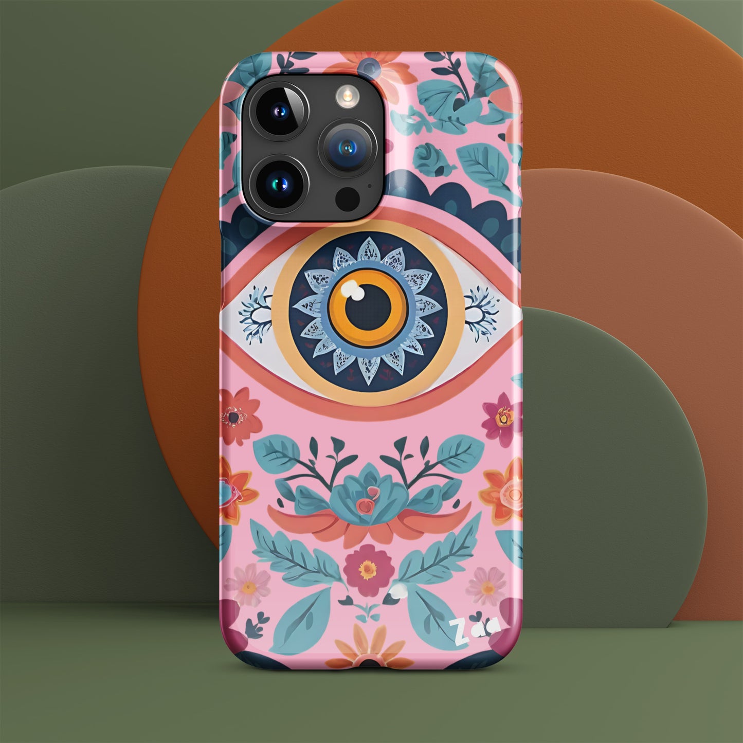 Floral Dream Pink Snap case for iPhone®