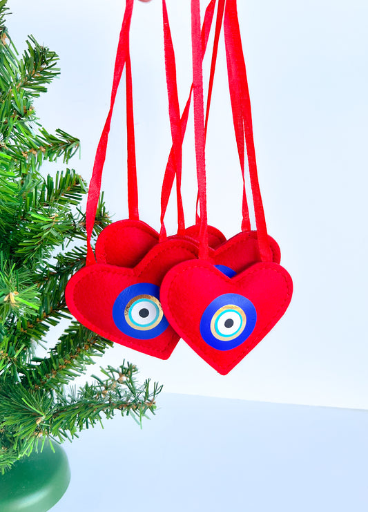 Amida Eye Heart Ornament