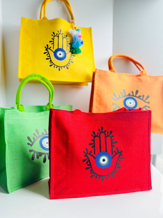 Colorful Tote Bag Amida By Zaa
