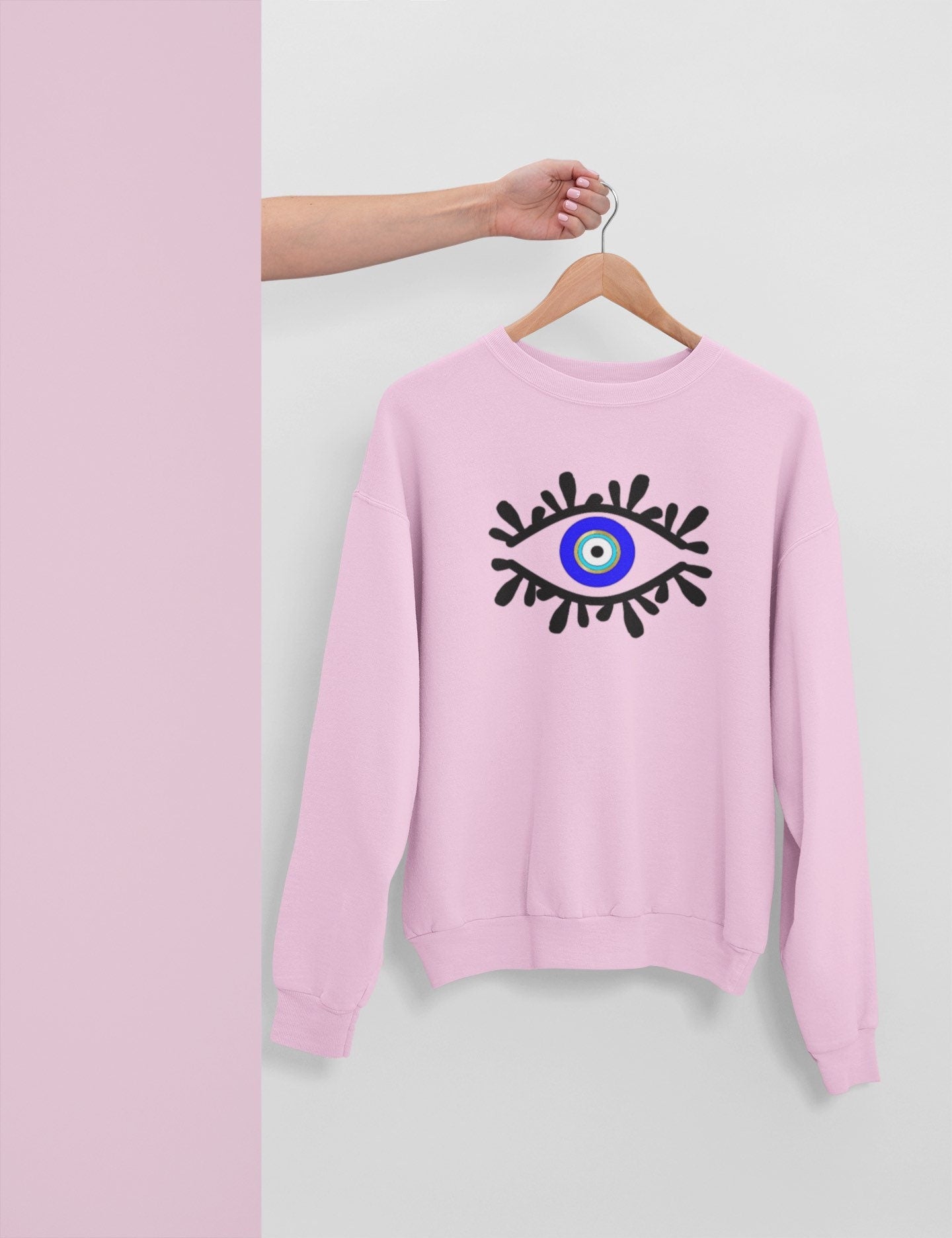 Amida By Zaa Evil Eye Sweatshirt, Evil Eye Sweatshirt, Evil Eye Clothes