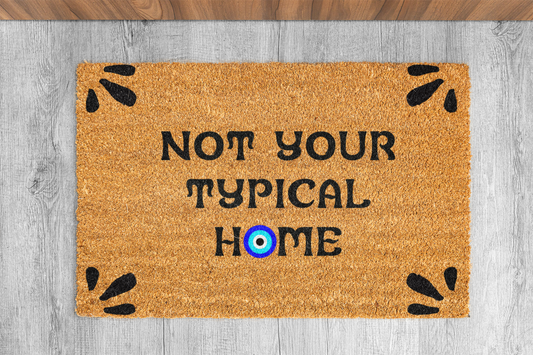 Not Your Typical Home Evil Eye Doormat