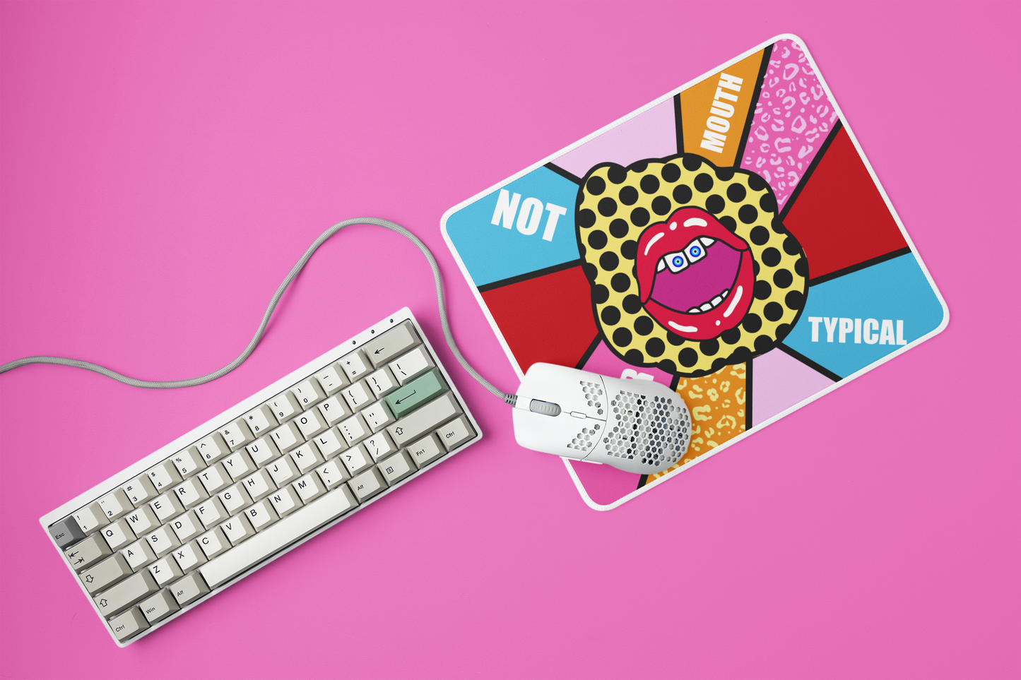 Amida By Zaa© Evil Eye Mouse pad