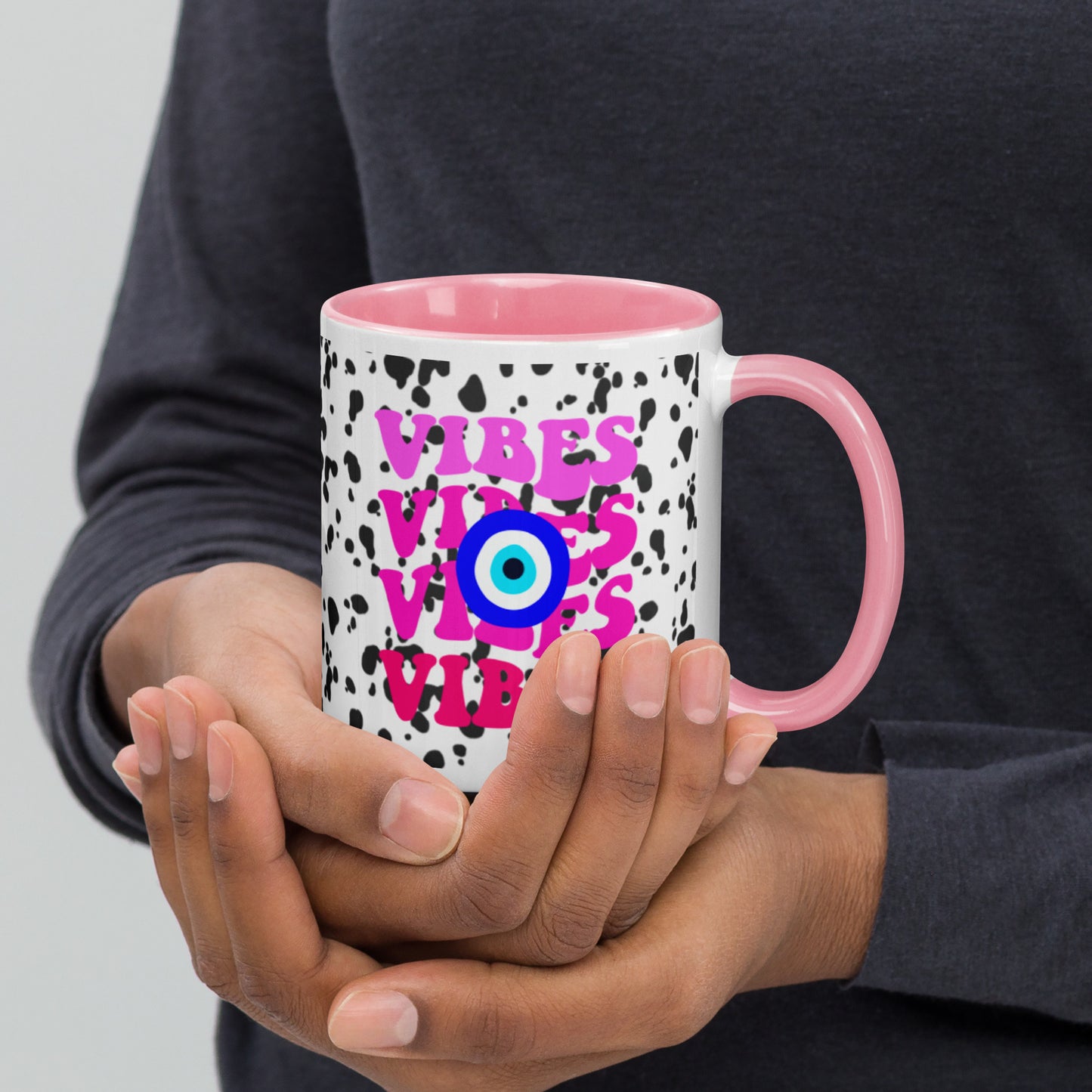 Vibes Mug with Color Inside