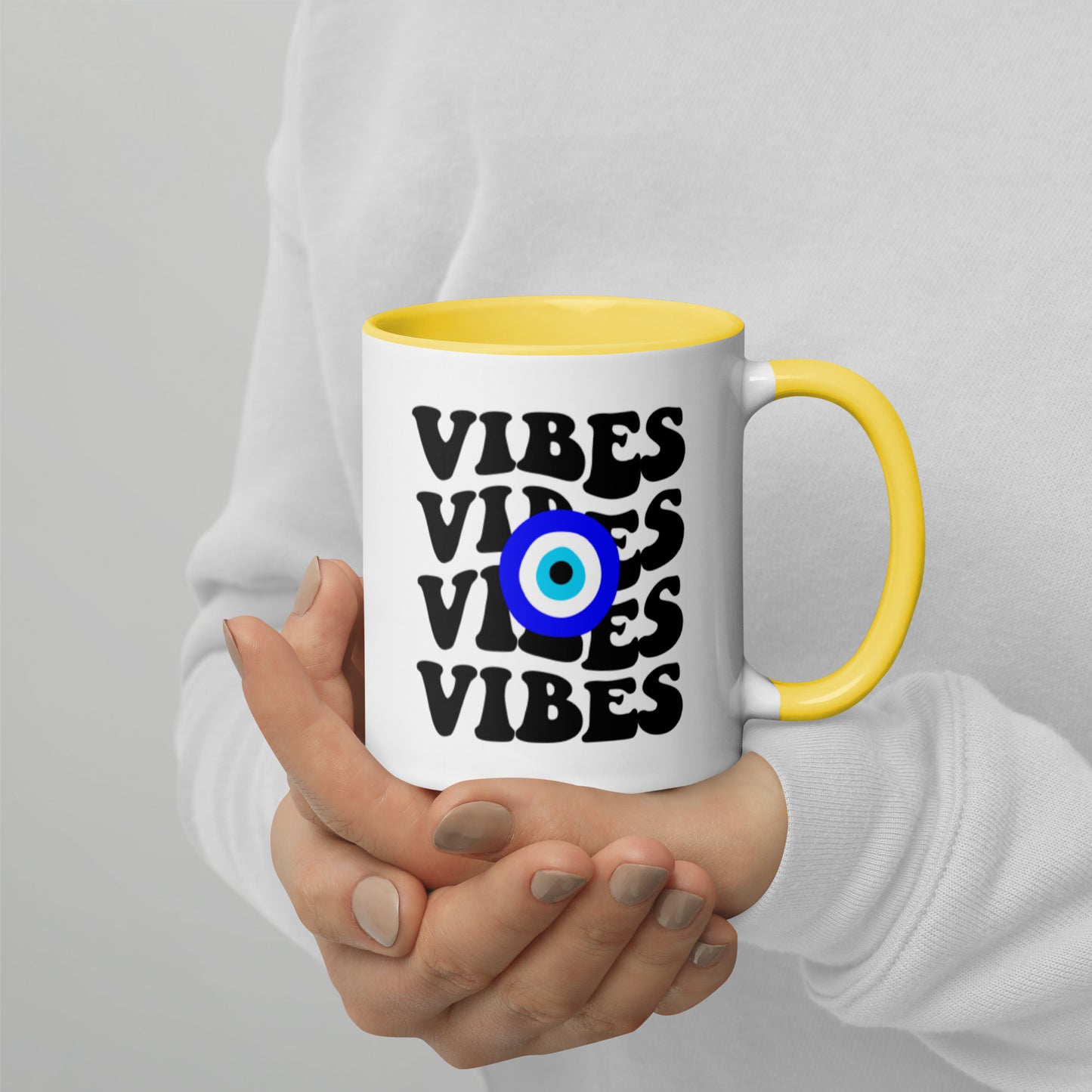 Vibes Mug with Color Inside