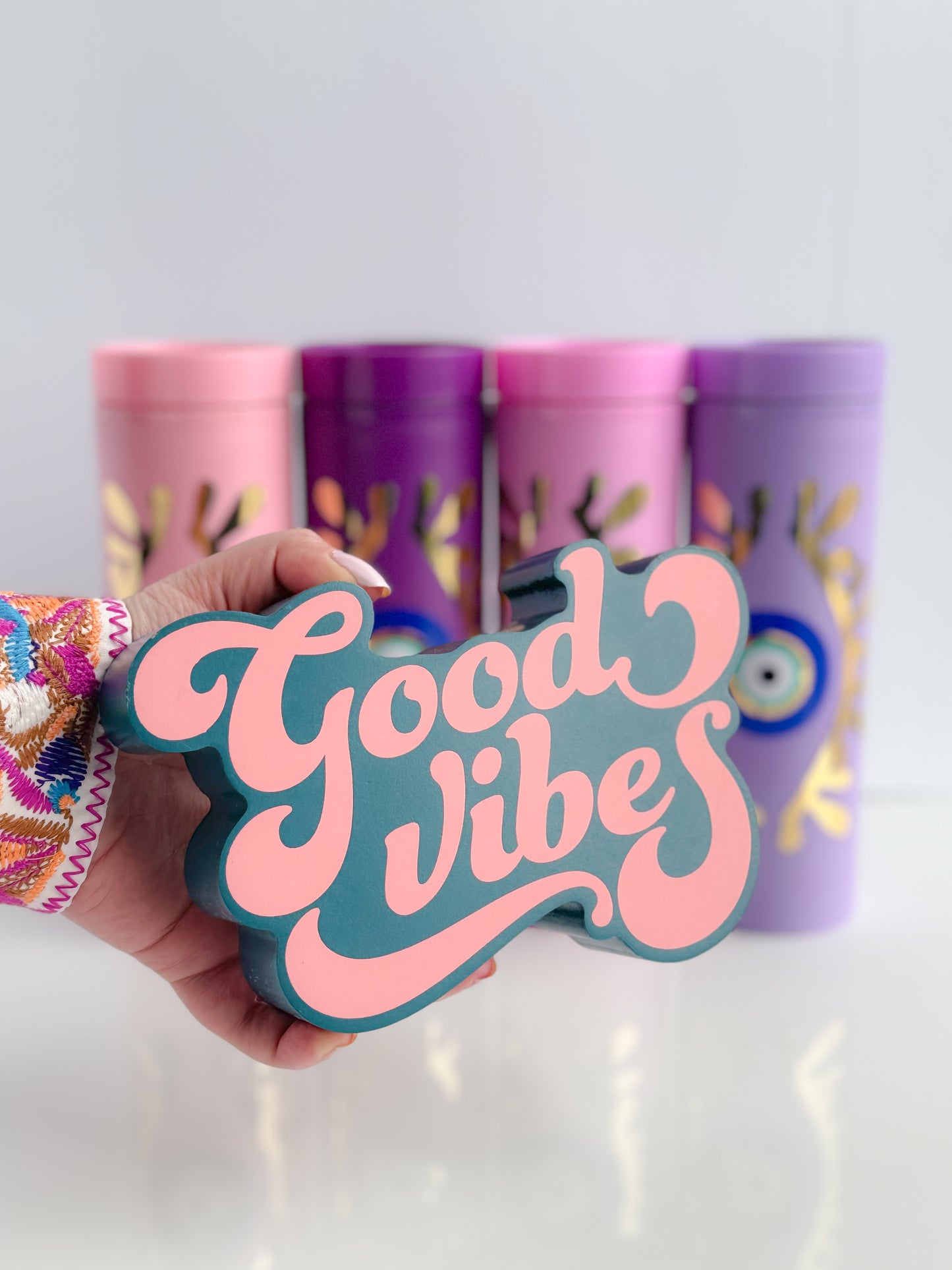 Good Vibes Wood Decor