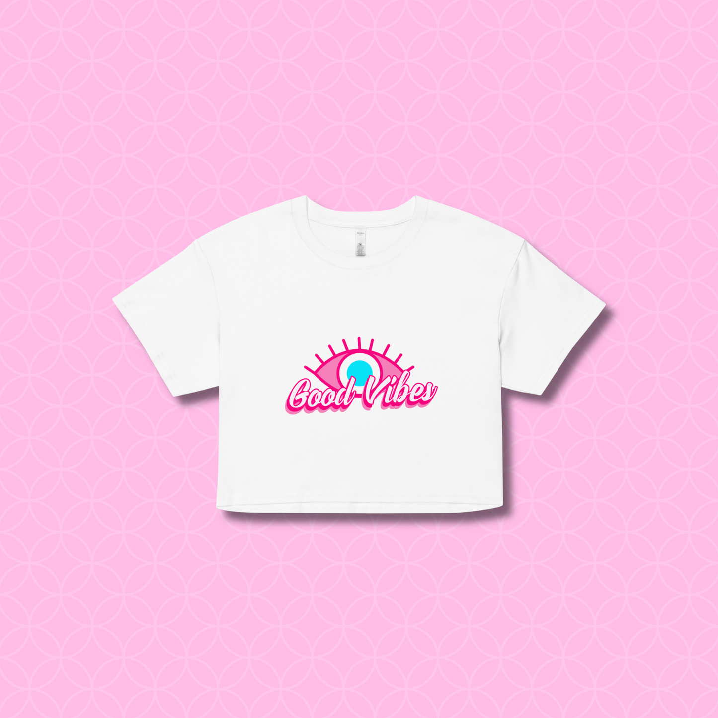 Pinky Vibes© Women’s crop top