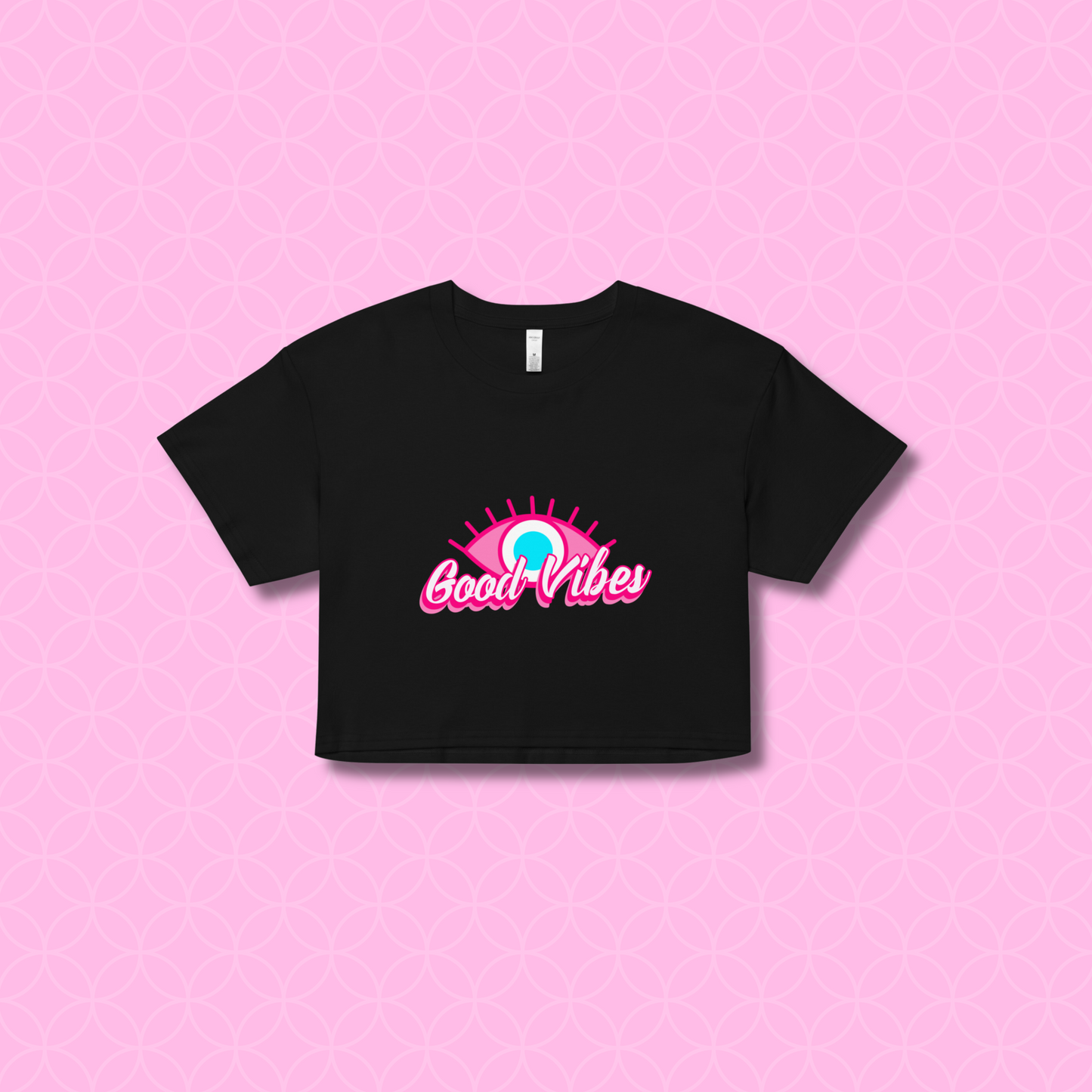 Pinky Vibes© Women’s crop top