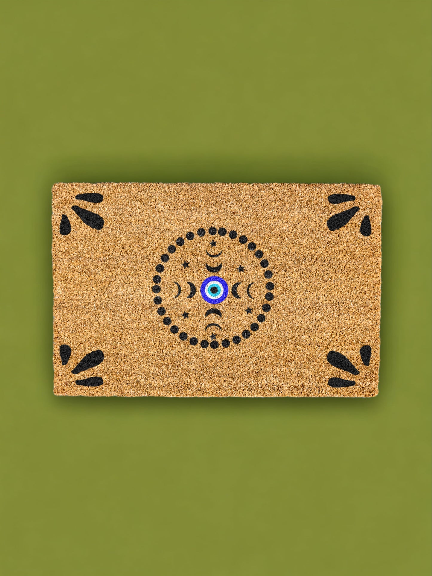 Lunar Eye Phases Doormat