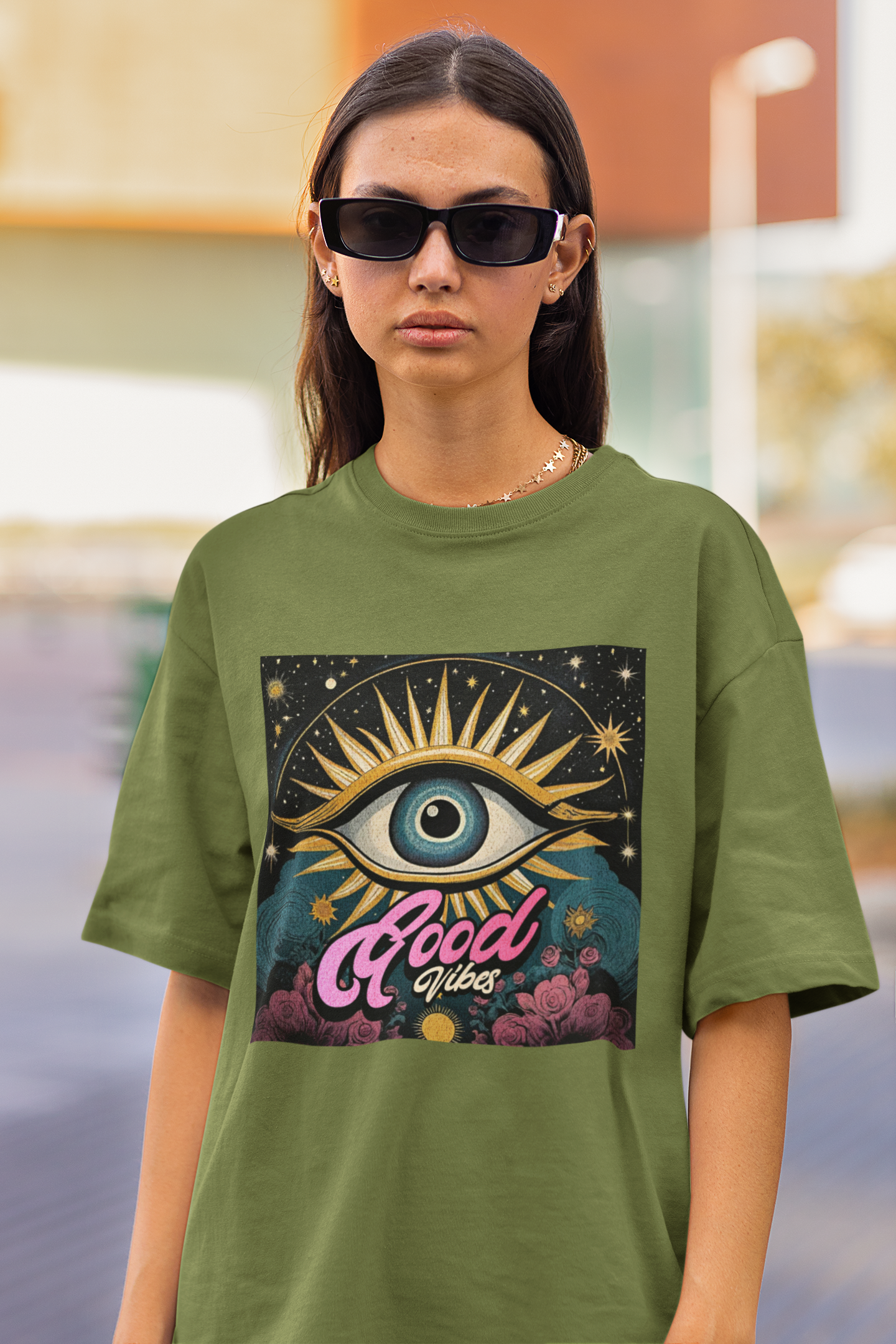 Good Vibes Retro Unisex t-shirt