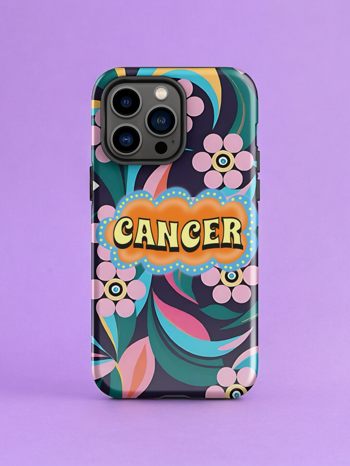 Cancer Zodiac Evil Eye Tough Case for iPhone®