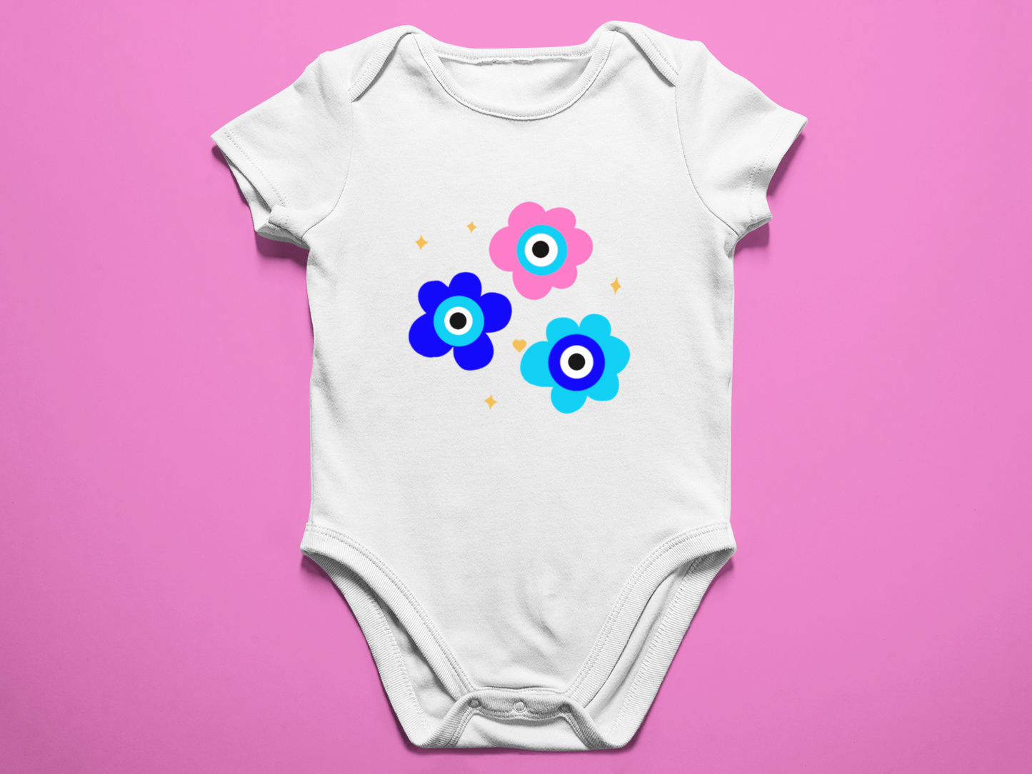 Flowers Baby Onesie