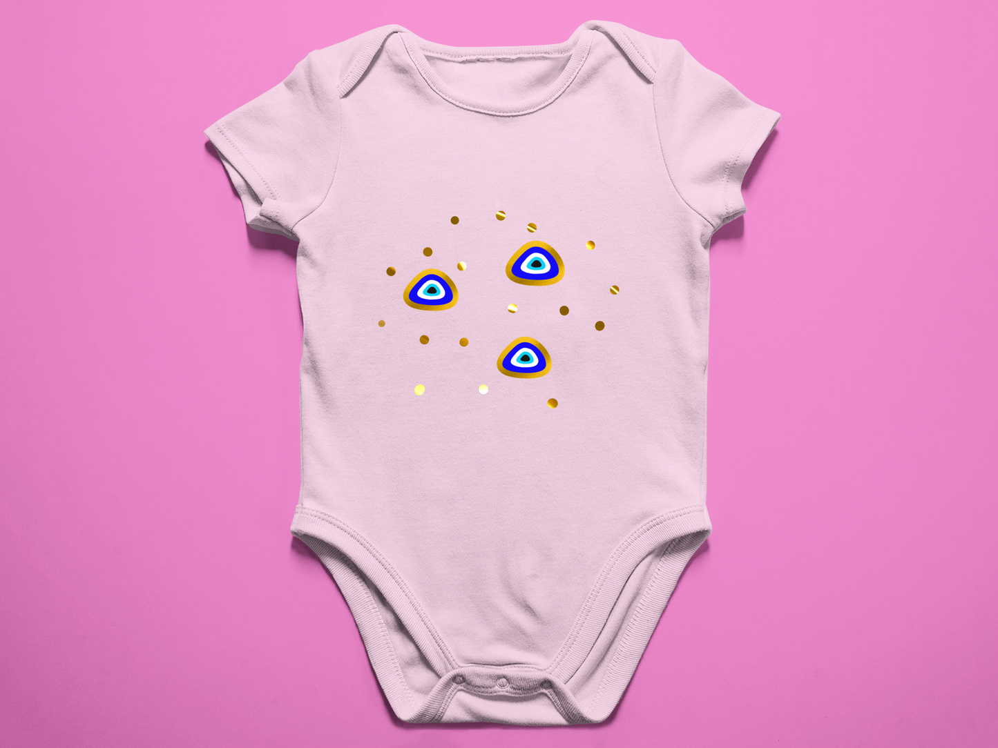 Gold and Chic Baby Onesie