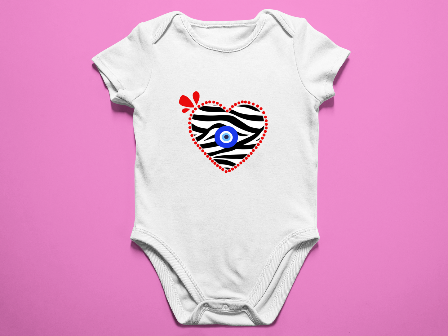 Zebra Baby Onesie