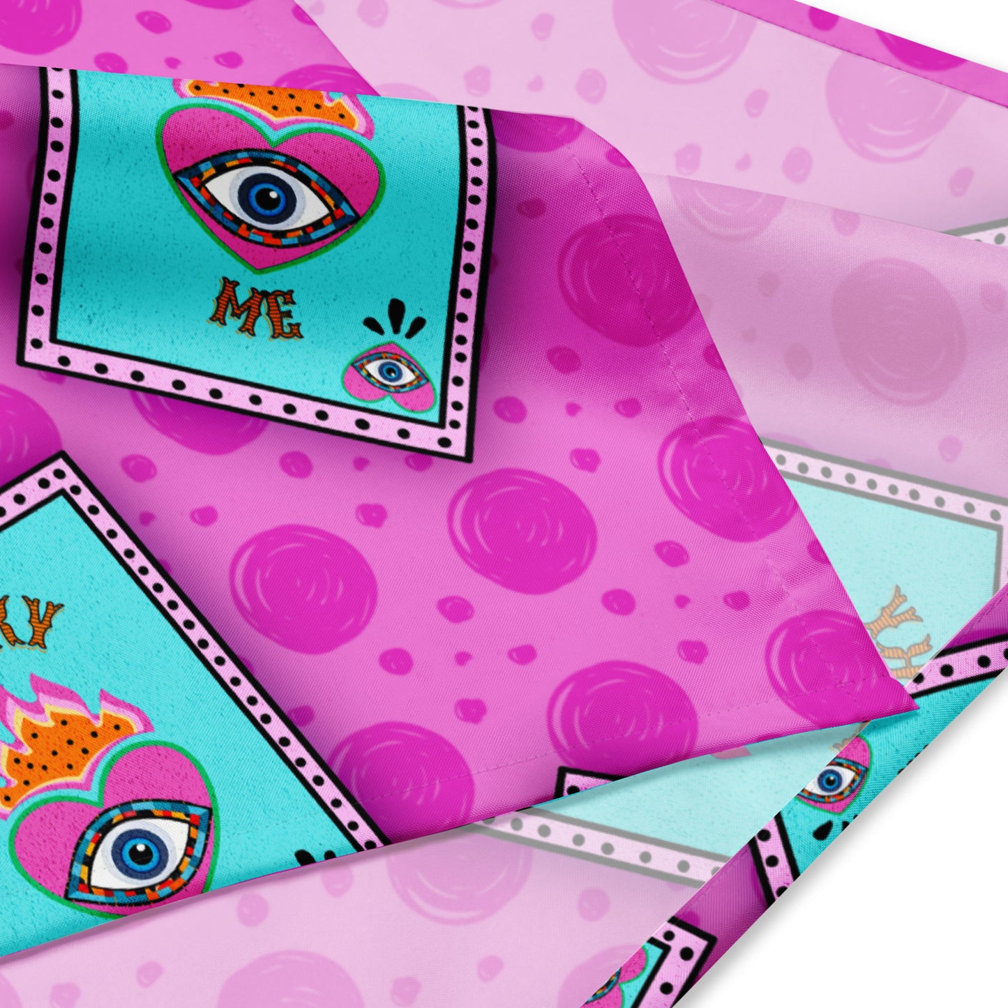 Lucky Me Evil Eye All-over print bandana