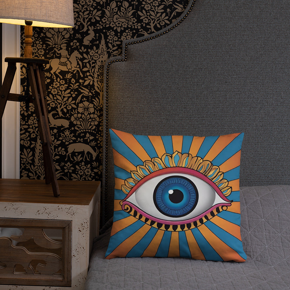 Eye Of Illusion Basic Pillow