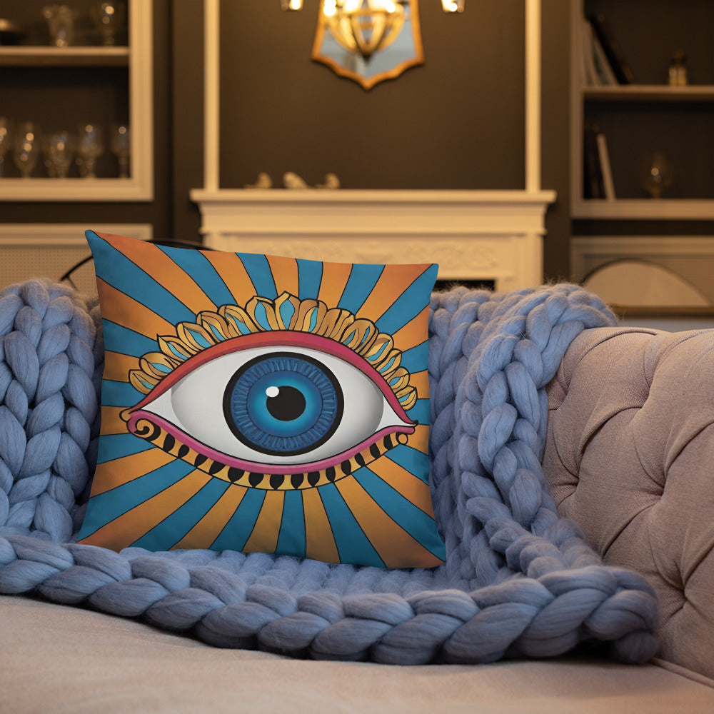 Eye Of Illusion Basic Pillow