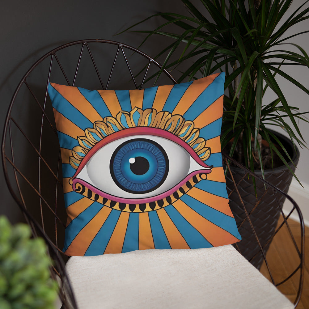 Eye Of Illusion Basic Pillow