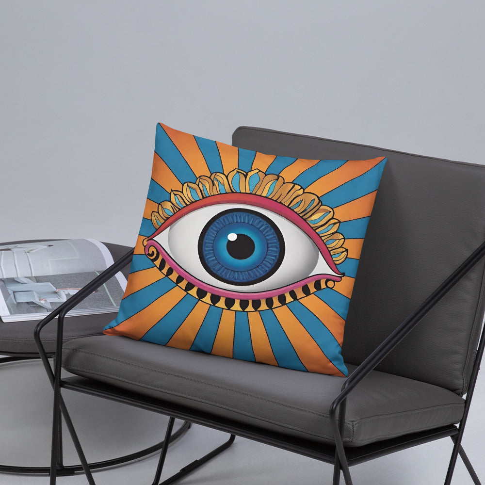 Eye Of Illusion Basic Pillow