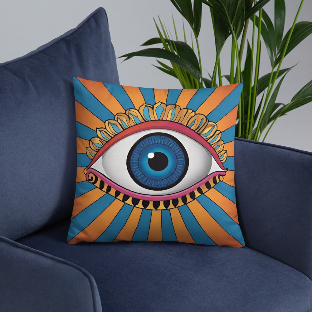 Eye Of Illusion Basic Pillow