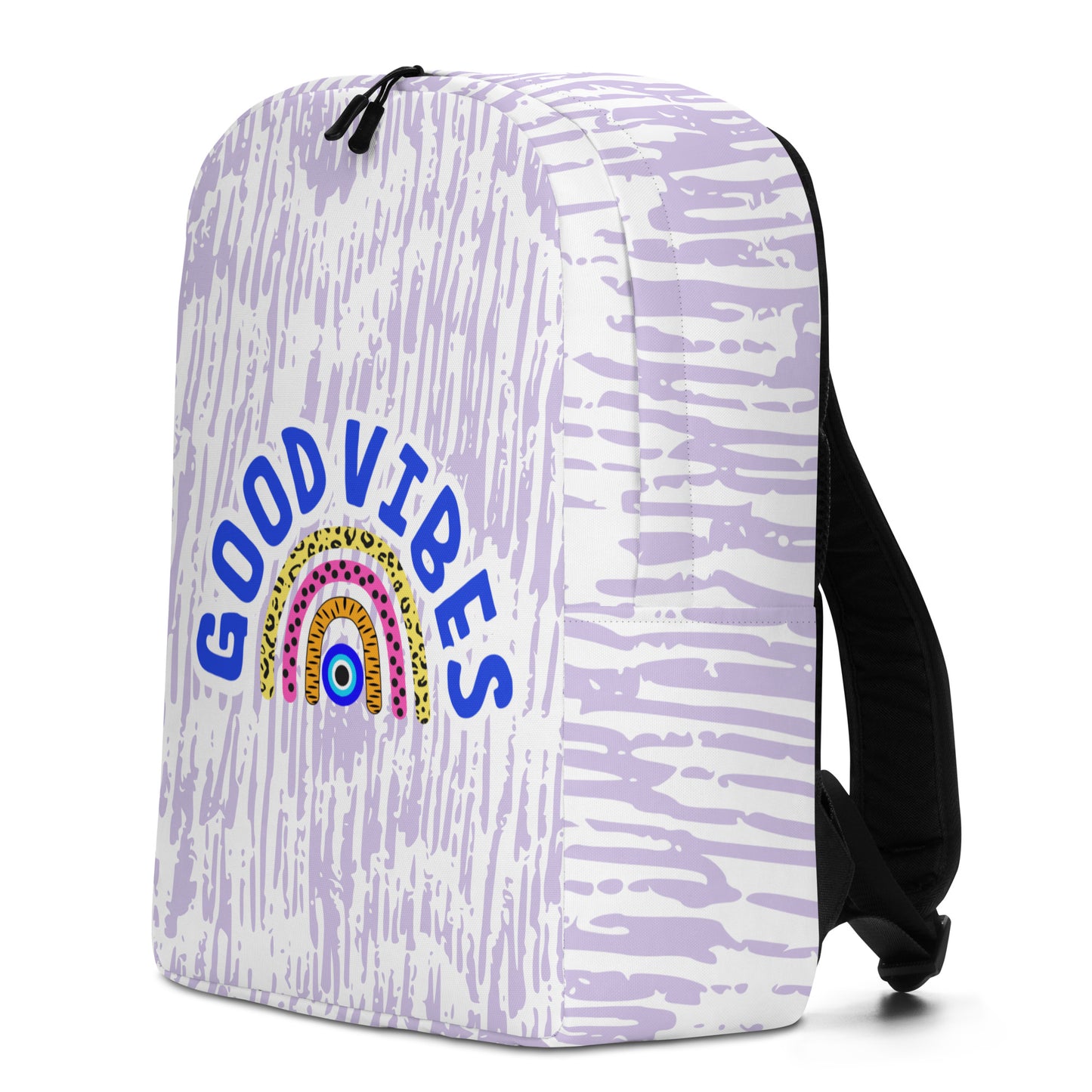 Good Vibes Rainbow Minimalist Backpack