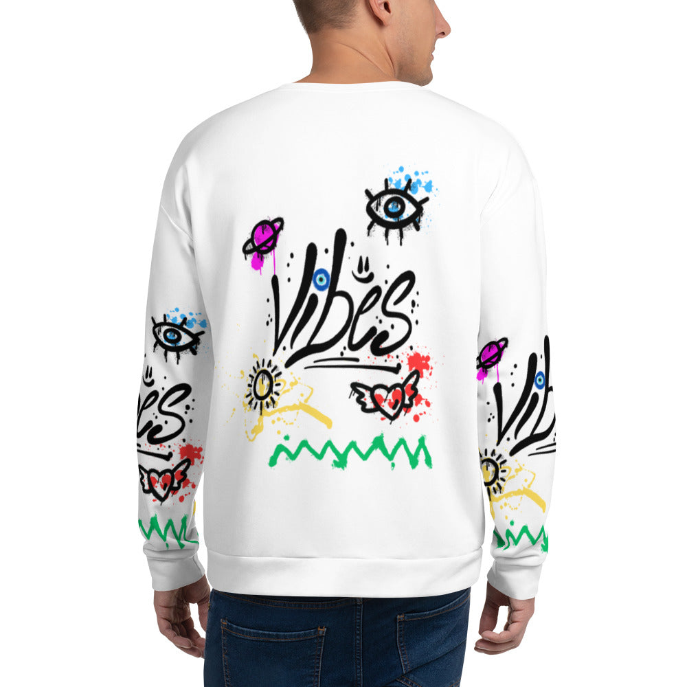 Vibes Graffiti Sweatshirt