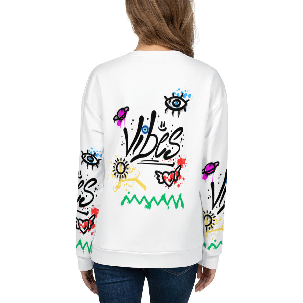 Vibes Graffiti Sweatshirt