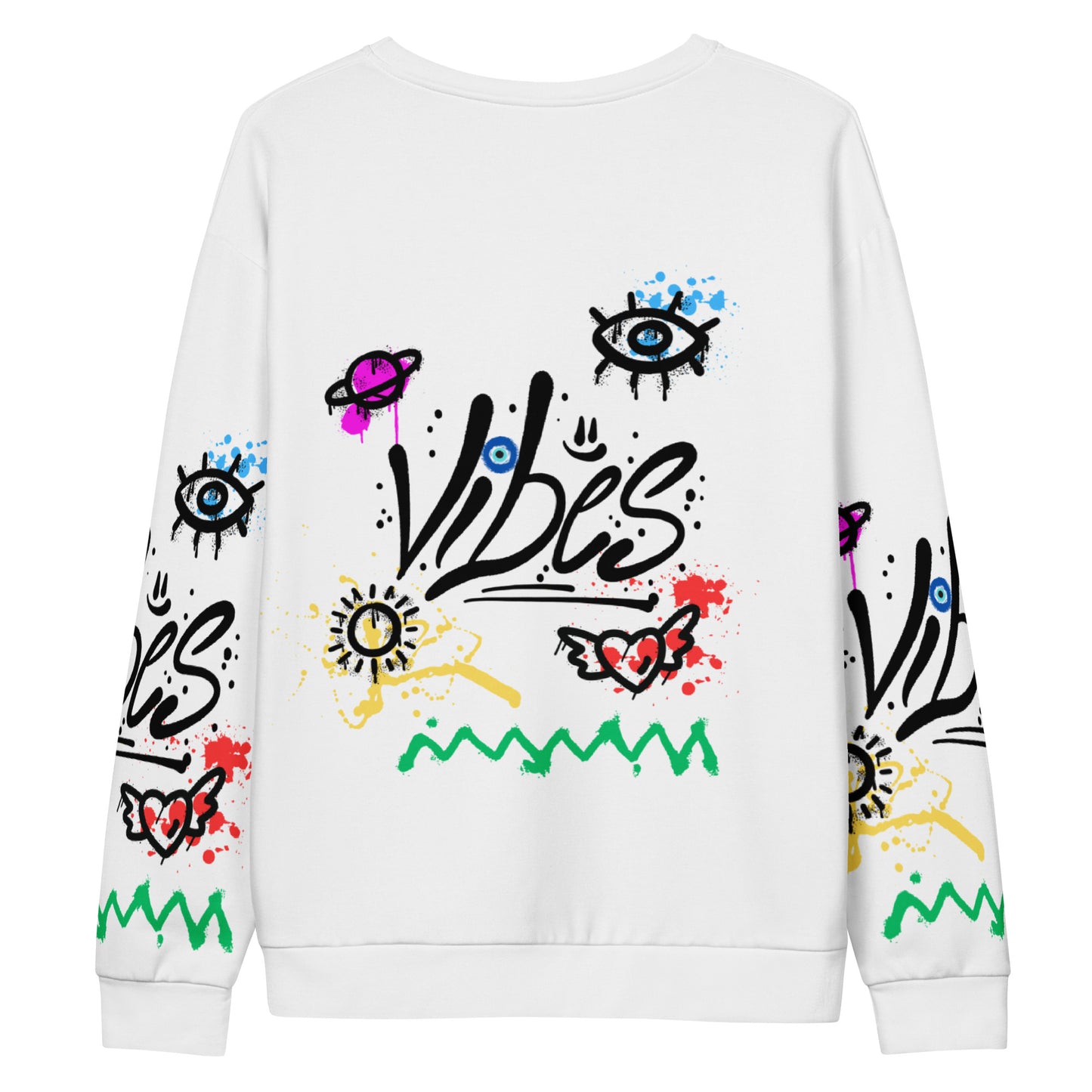 Vibes Graffiti Sweatshirt