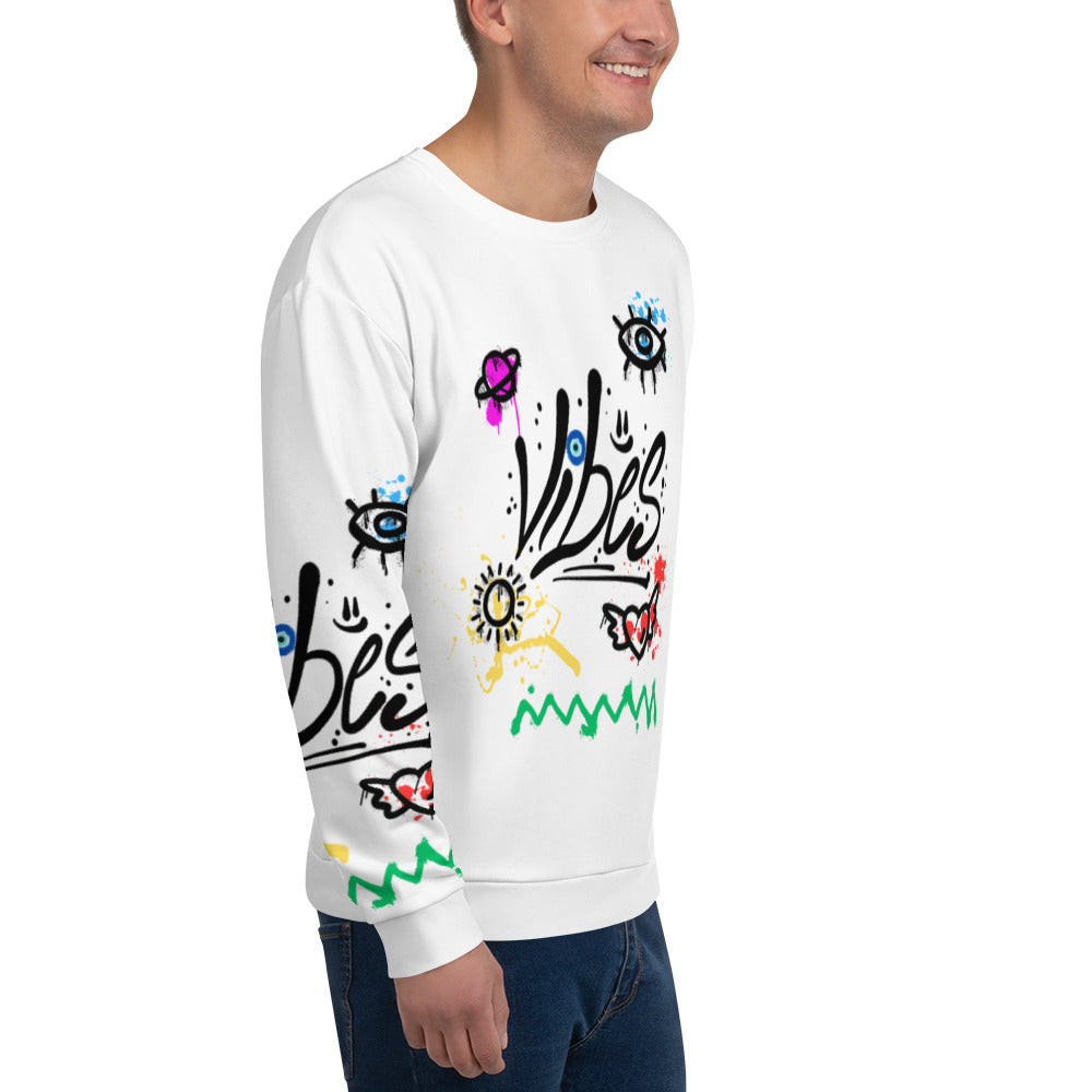 Vibes Graffiti Sweatshirt