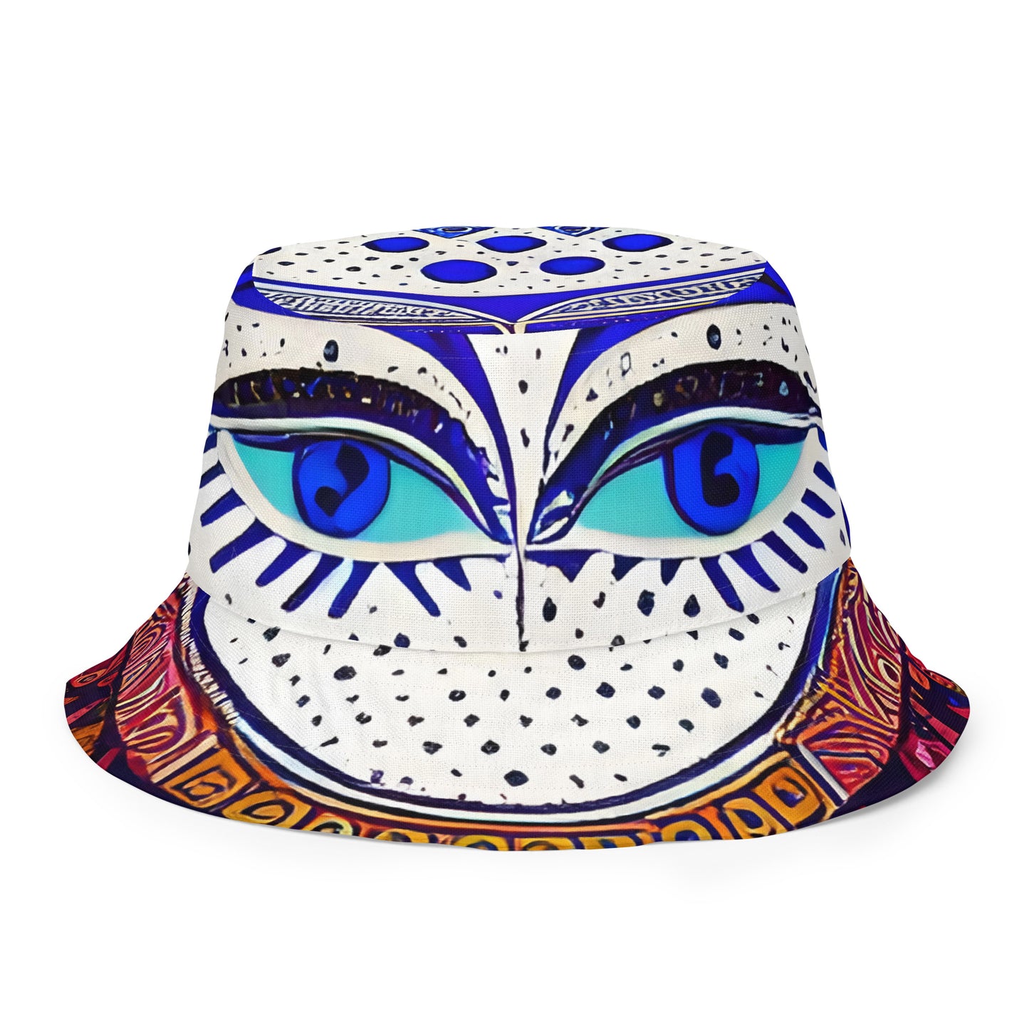 Eyes of Antiquity Reversible bucket hat