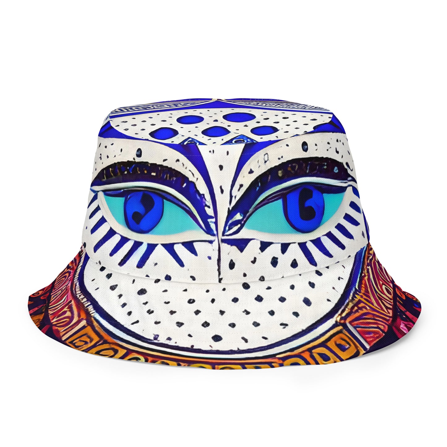 Eyes of Antiquity Reversible bucket hat