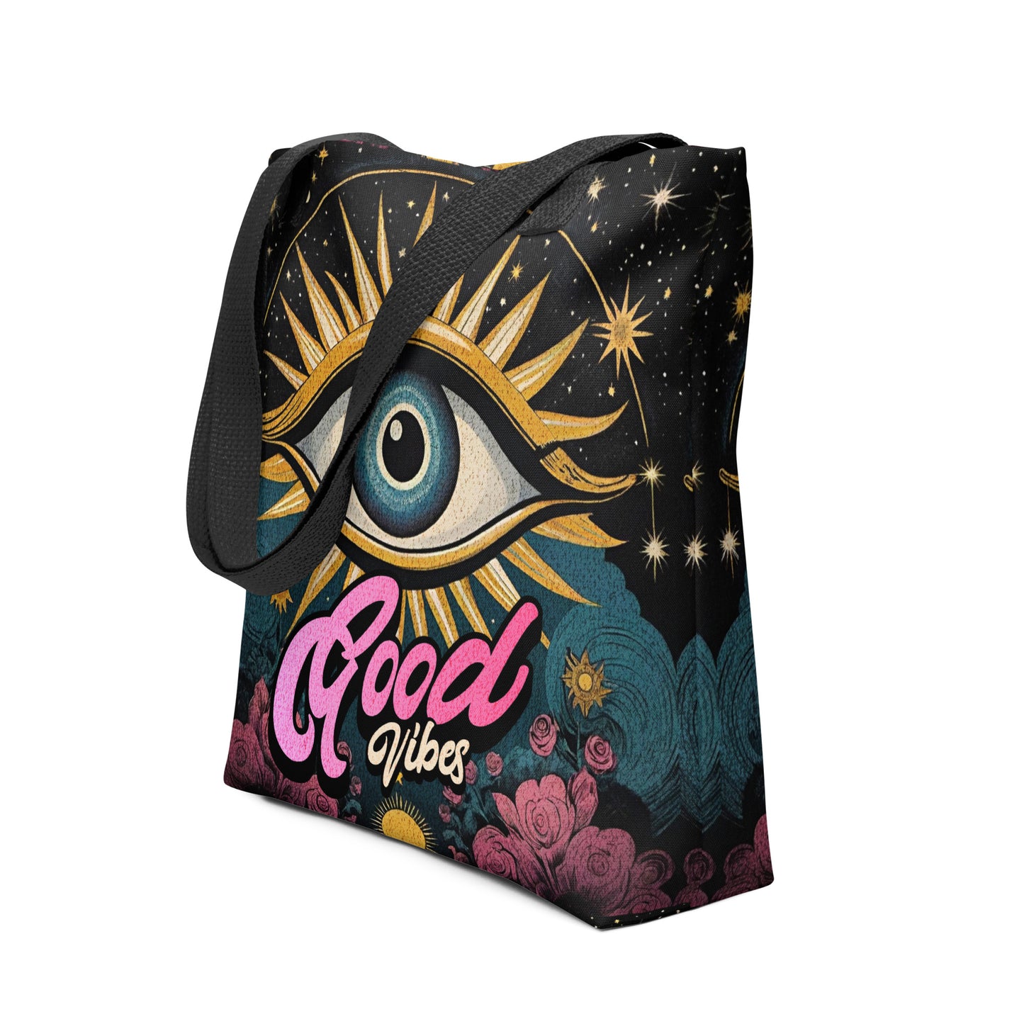 Good Vibes Retro Tote bag