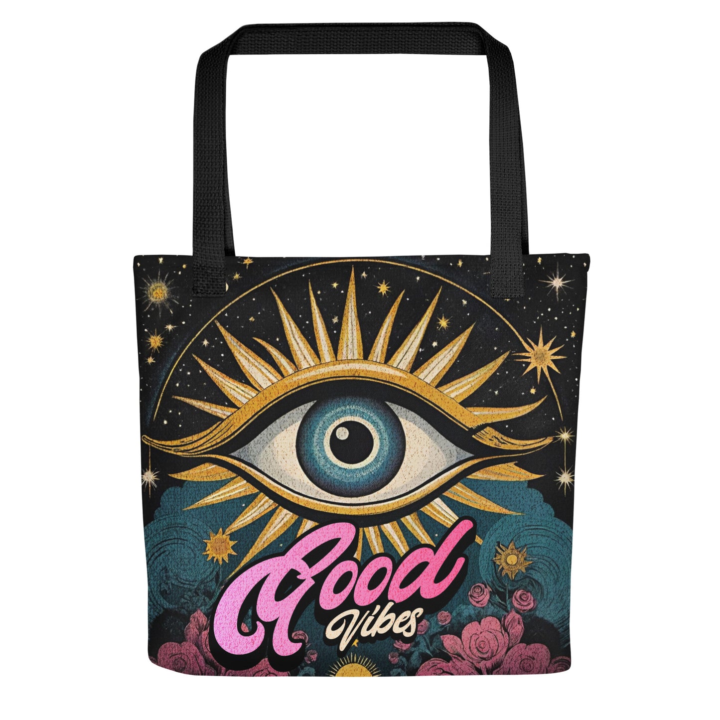 Good Vibes Retro Tote bag