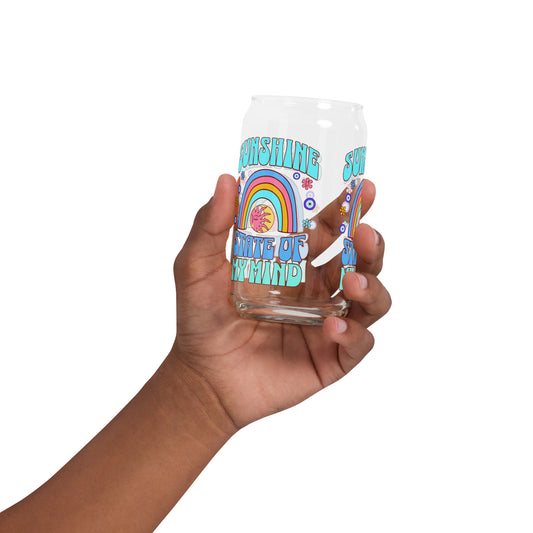 Sunshine State Of My Mind Can-shaped glass