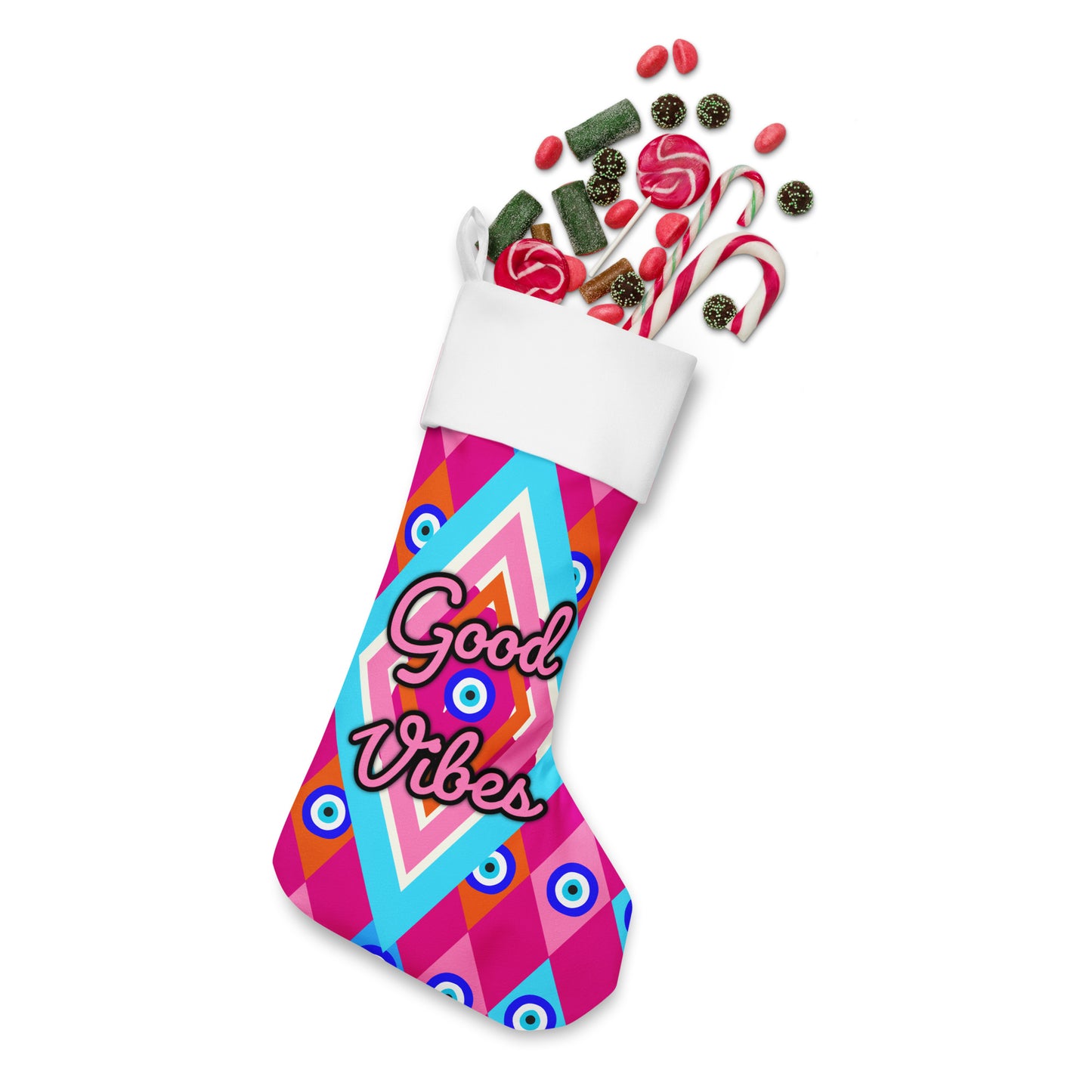 Good Vibes Christmas stocking