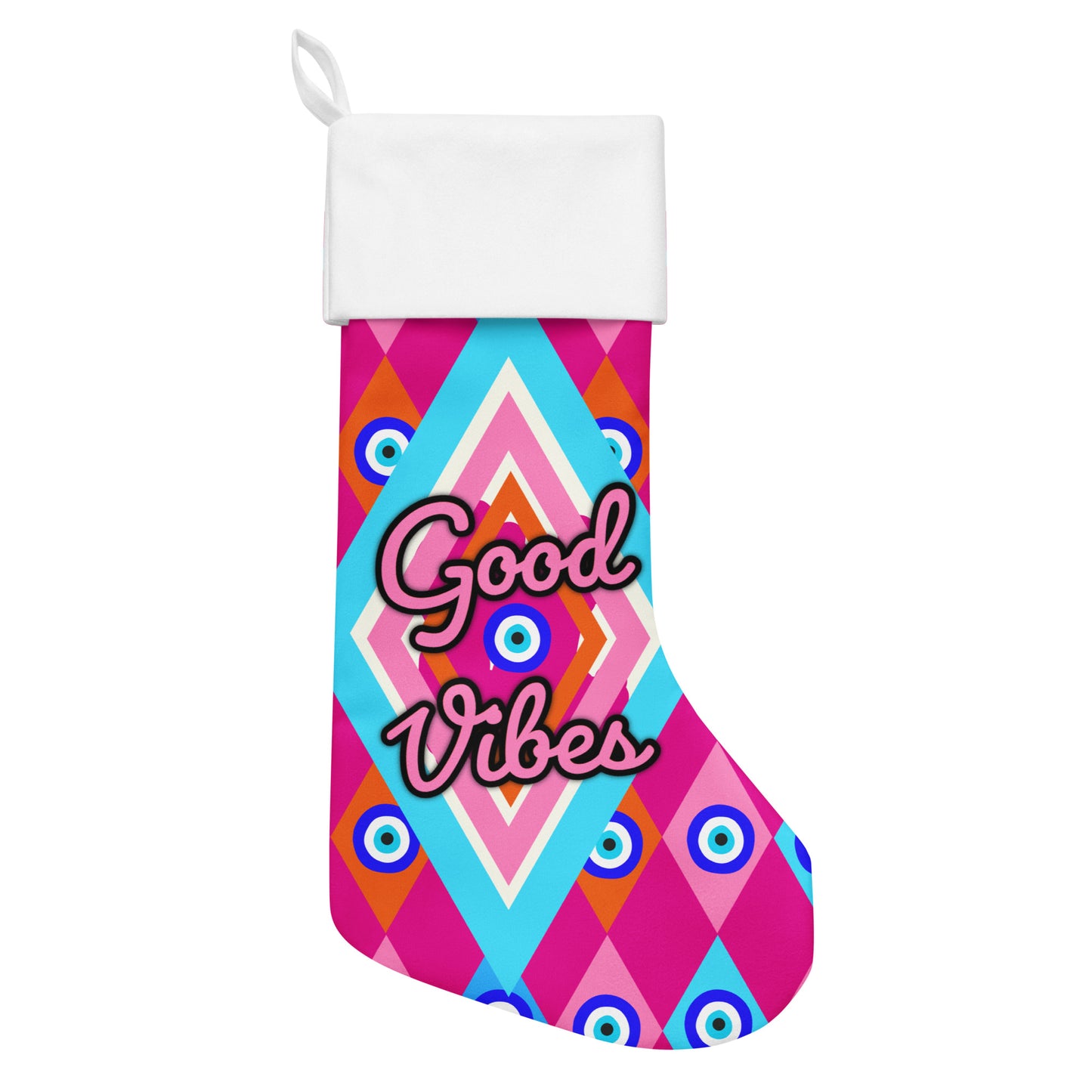 Good Vibes Christmas stocking