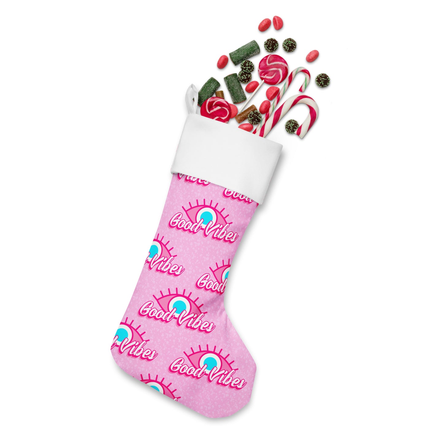 Good Vibes Christmas stocking