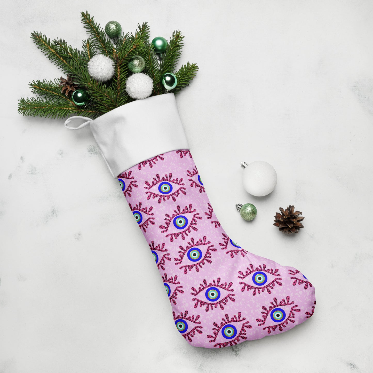 Amida Eye Christmas stocking