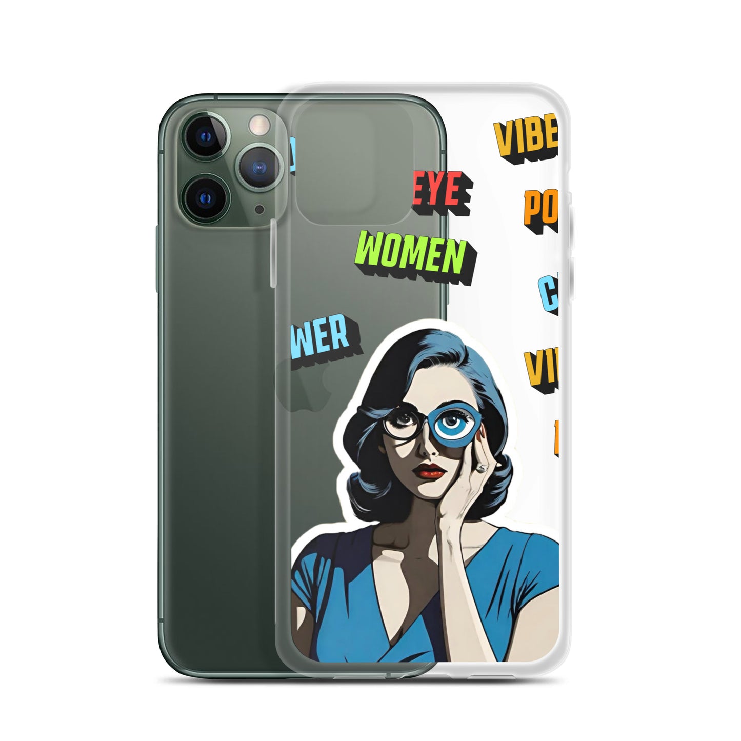 Empower Women Eye Clear Case for iPhone®