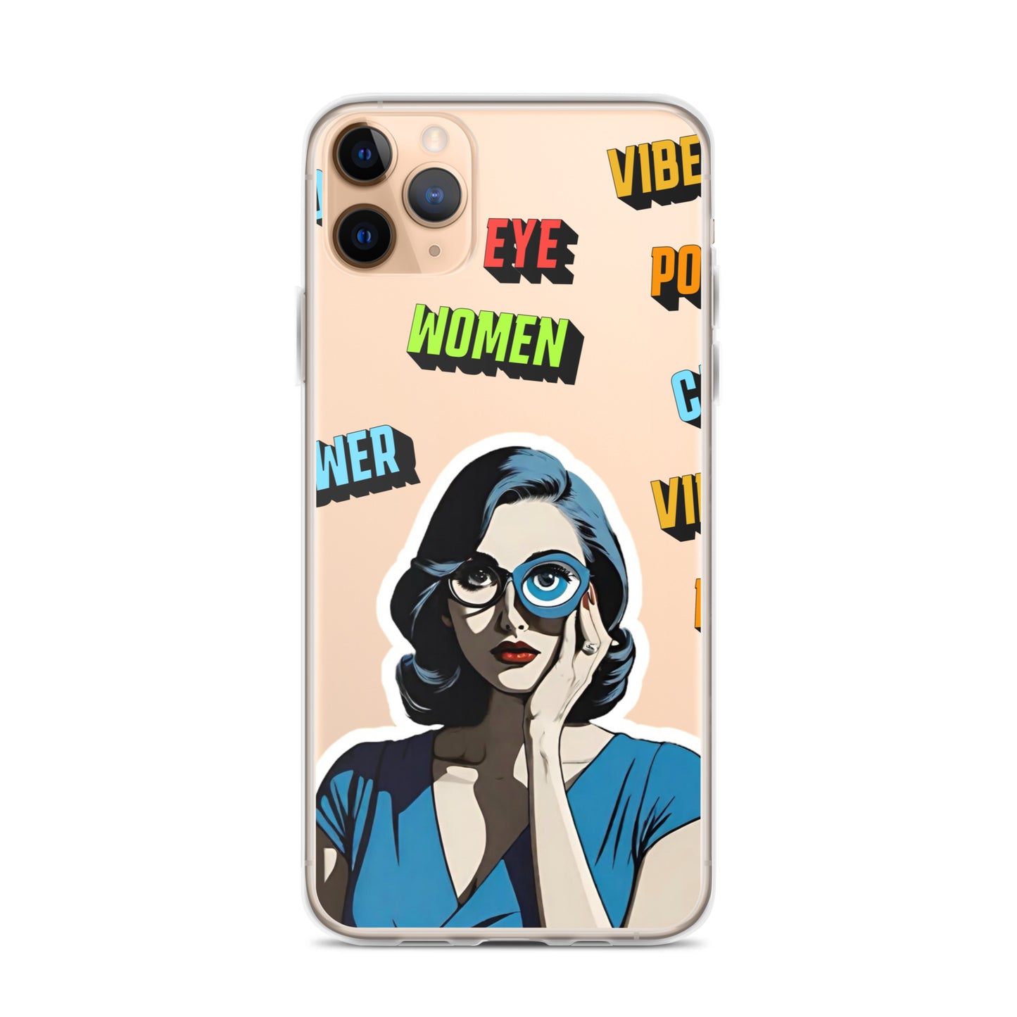 Empower Women Eye Clear Case for iPhone®