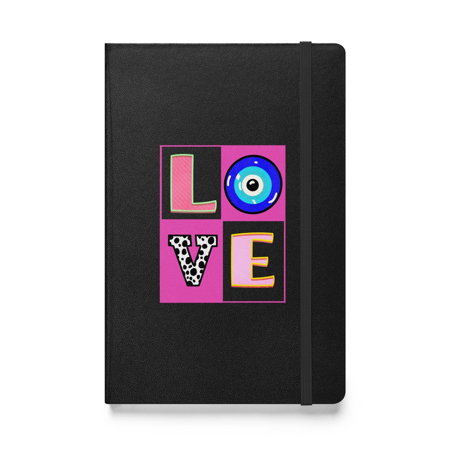 Love With Eye Hardcover bound notebook