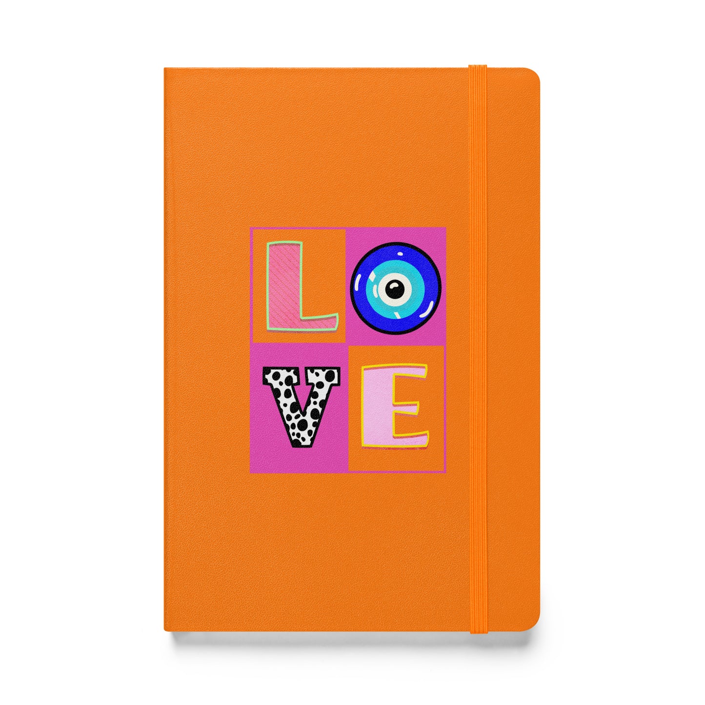 Love With Eye Hardcover bound notebook