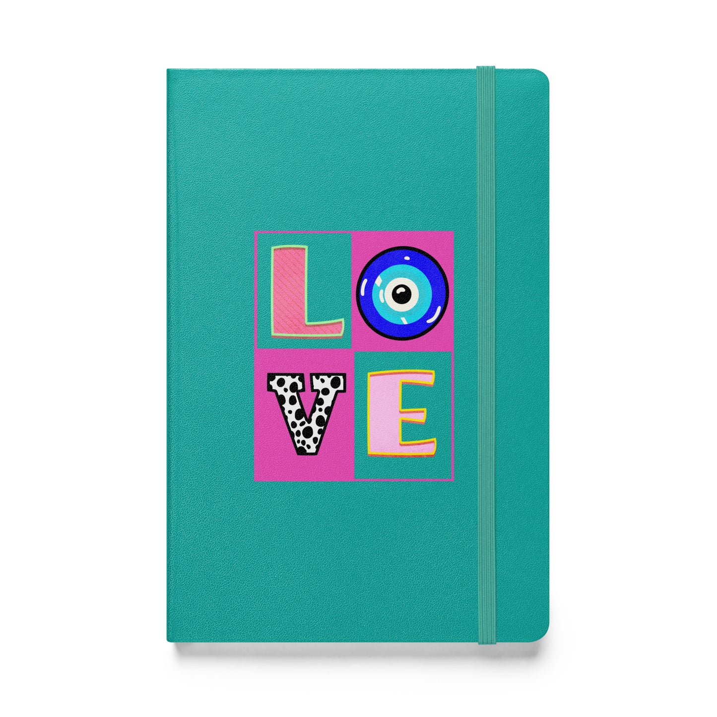 Love With Eye Hardcover bound notebook