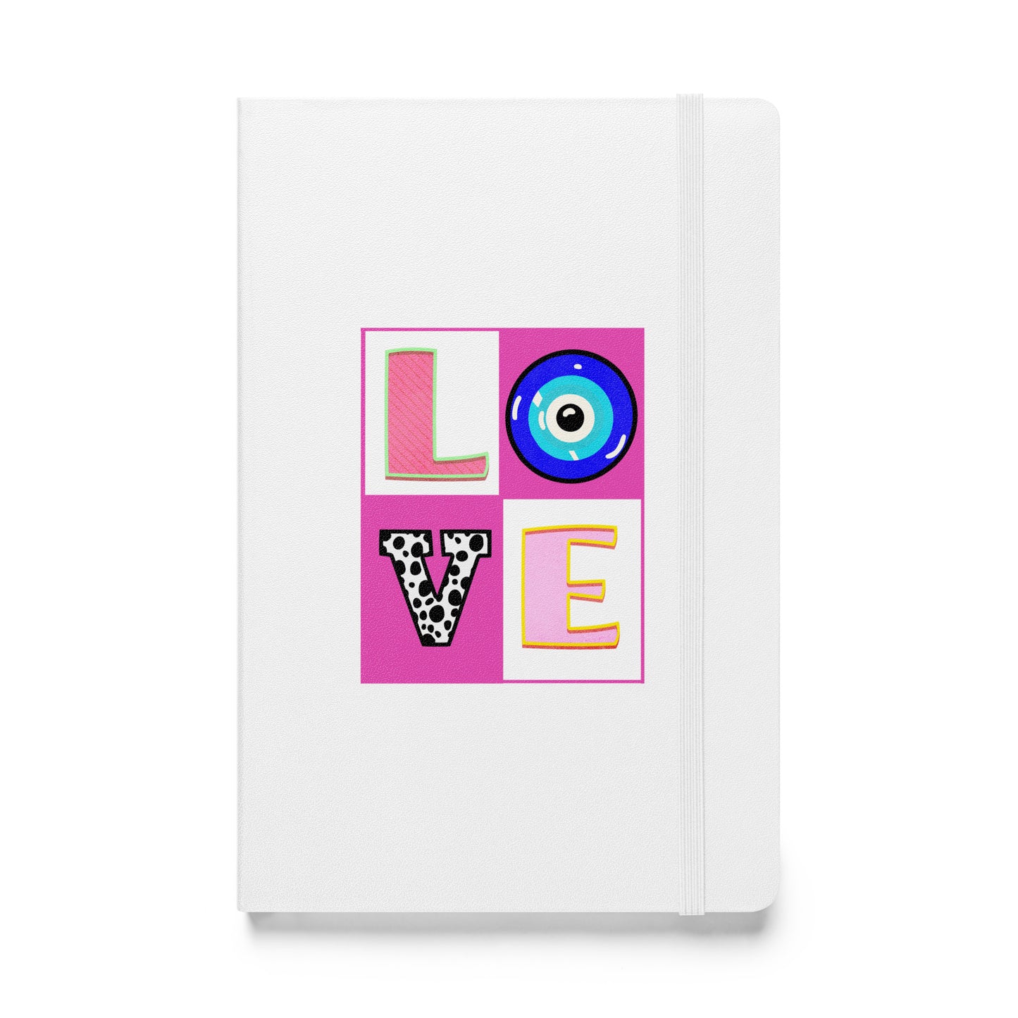 Love With Eye Hardcover bound notebook