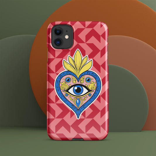 Eye Of The Heart Snap case for iPhone®