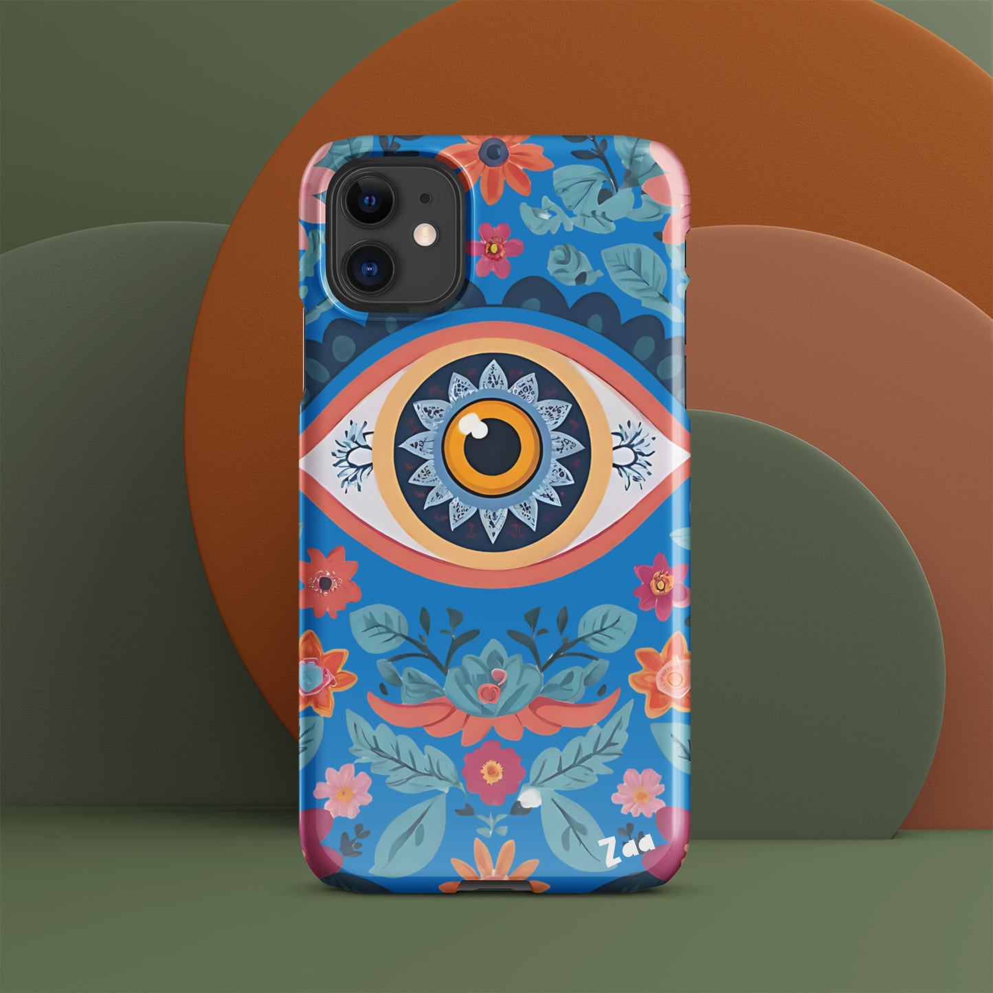 Floral Dream Blue Snap case for iPhone®